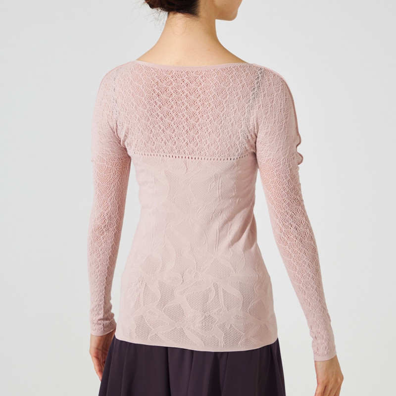 ☆トゥシューズリボンニットトップ 商品ページ | チャコットオンライン