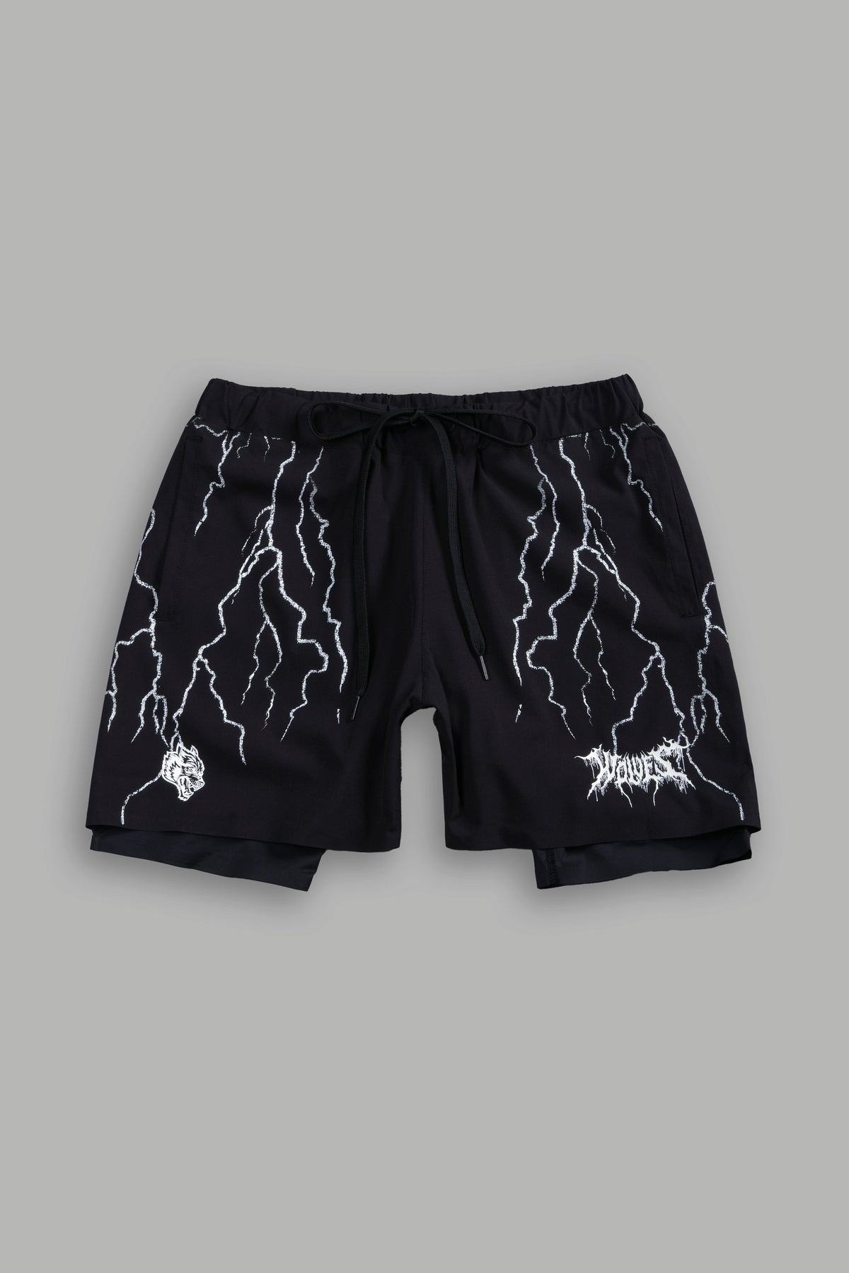 Wolves Storm Compression Shorts in Black – DarcSport