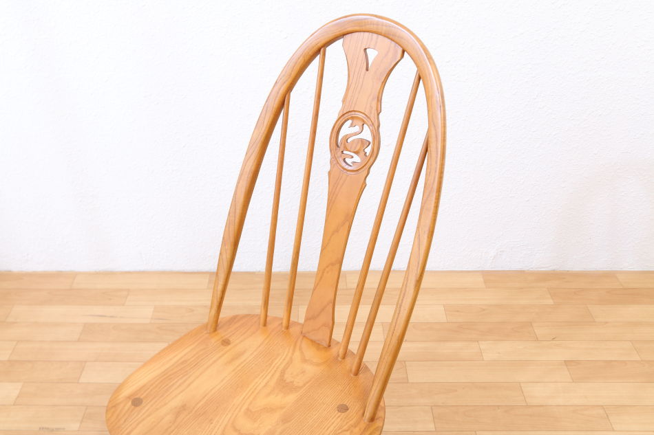 アーコールERCOL No1876 スワンダイニングチェア 4脚セット