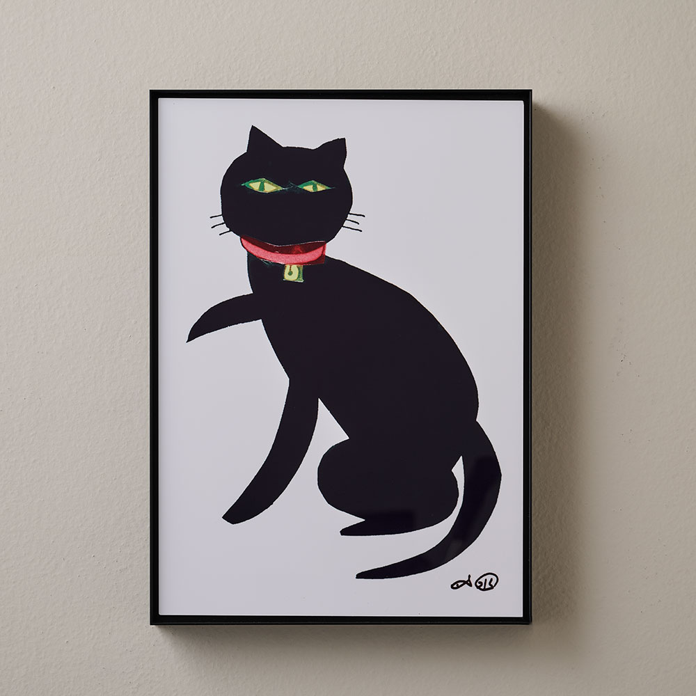 クロネコ1」／A4判・イルフォクローム印刷: インテリア・ライフ