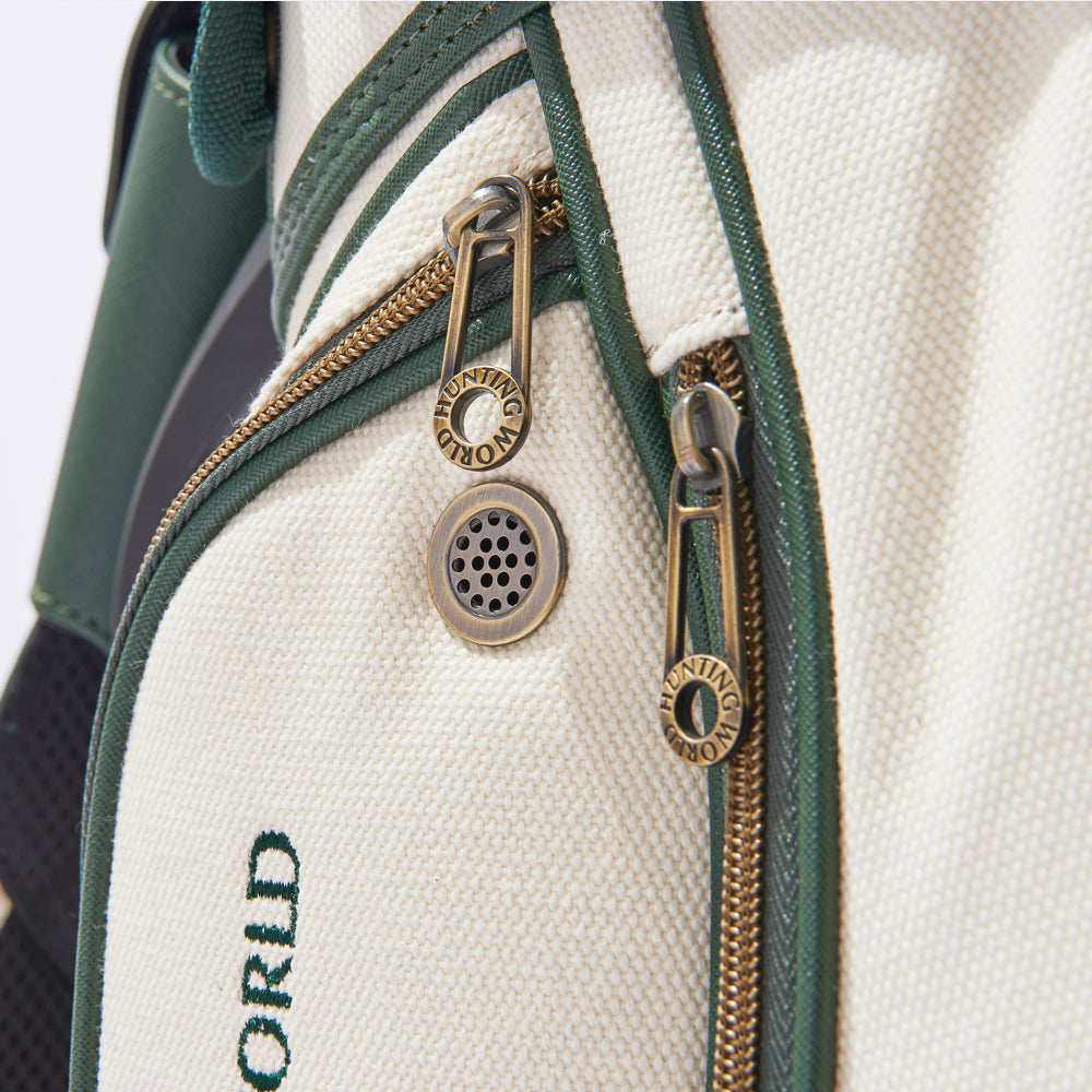 ハンティングワールド×EVEN] スタンドキャディバッグ “The Canvas with