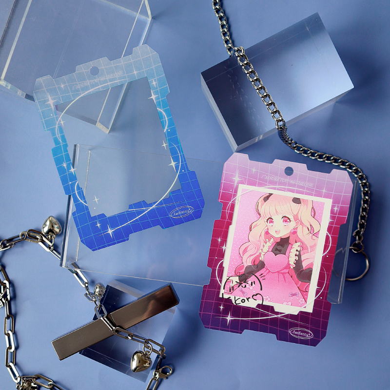 硬質ケース フューチャーグラデーション カードサイズ ブルー| FUKUYA