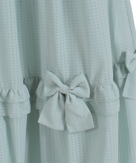 シアーギンガムティアードスカート | axes femme online shop