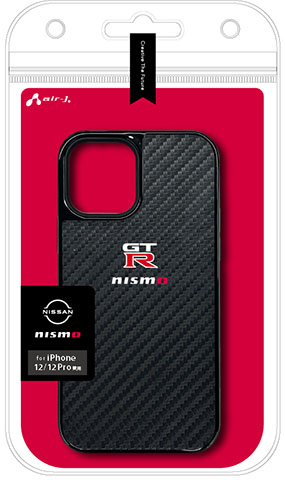 GT-R nismo iPhone12/12 Pro用 カーボン調 耐衝撃 背面ケース | 株式