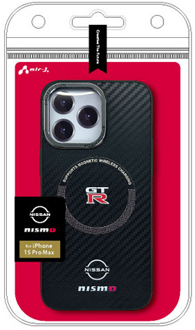 GT-R nismo iPhone15 Pro Max用 磁気ワイヤレス充電対応 スリム