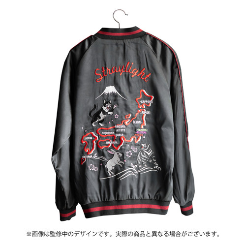 Straylight 刺繍リバーシブルスカジャン Lサイズ 【特別付録：コラボ