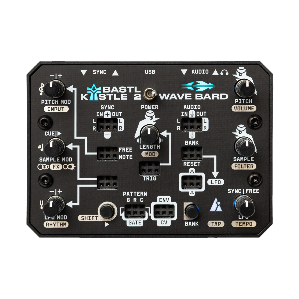 Bastl Instruments Kastle 2 Wave Bard for €160 ex. VAT / The best