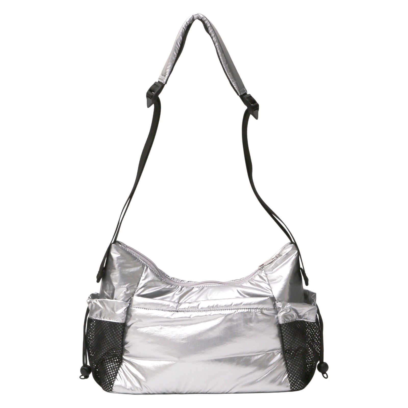NEW】メタリックボディーバッグ シルバー – INTERMODE KAWABE
