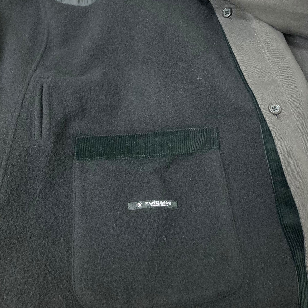 MAATEE＆SONS(マーティーアンドサンズ) 24AW OVERCOAT コート MT4303