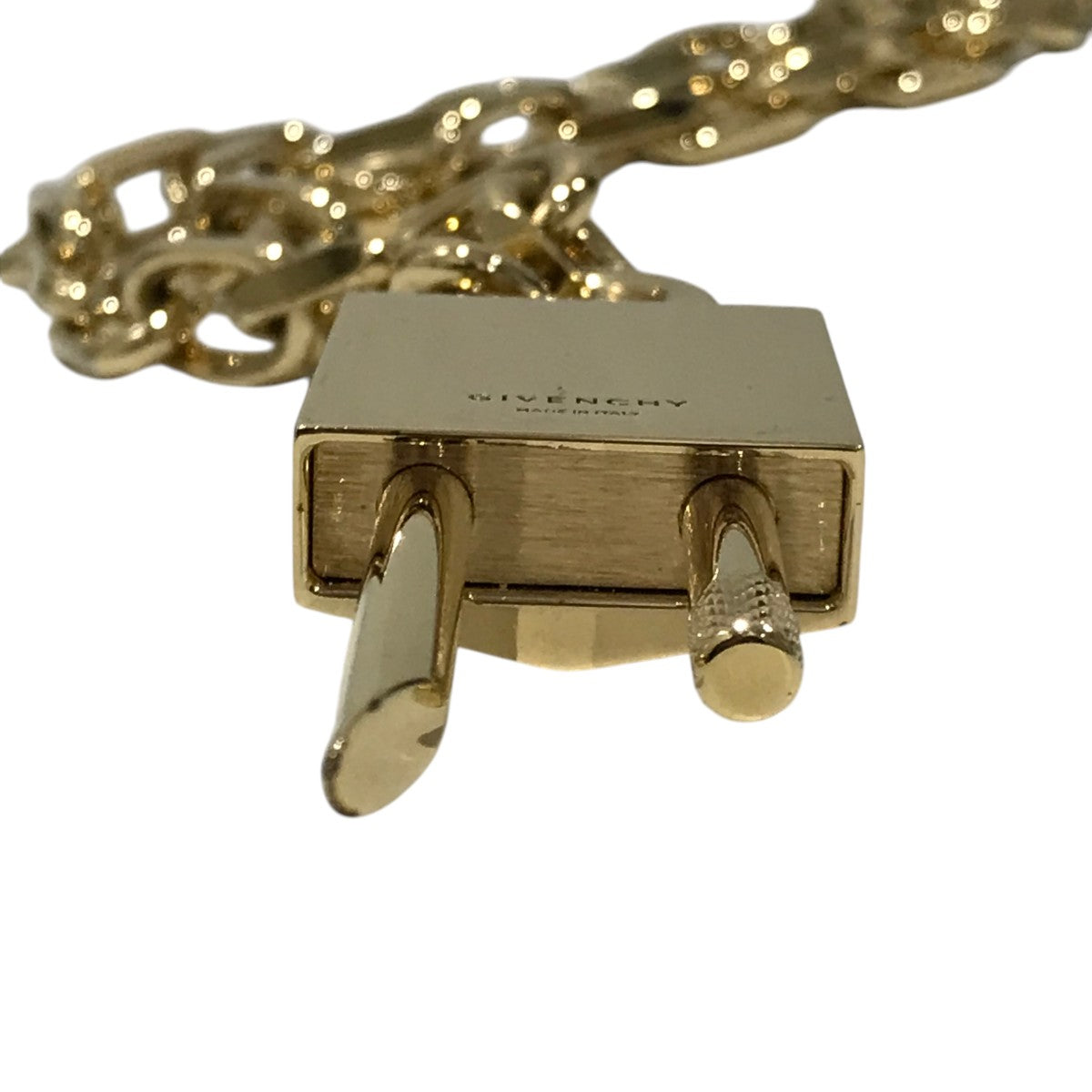 GIVENCHY(ジバンシィ) 4Gパドロックネックレス ゴールド｜【公式
