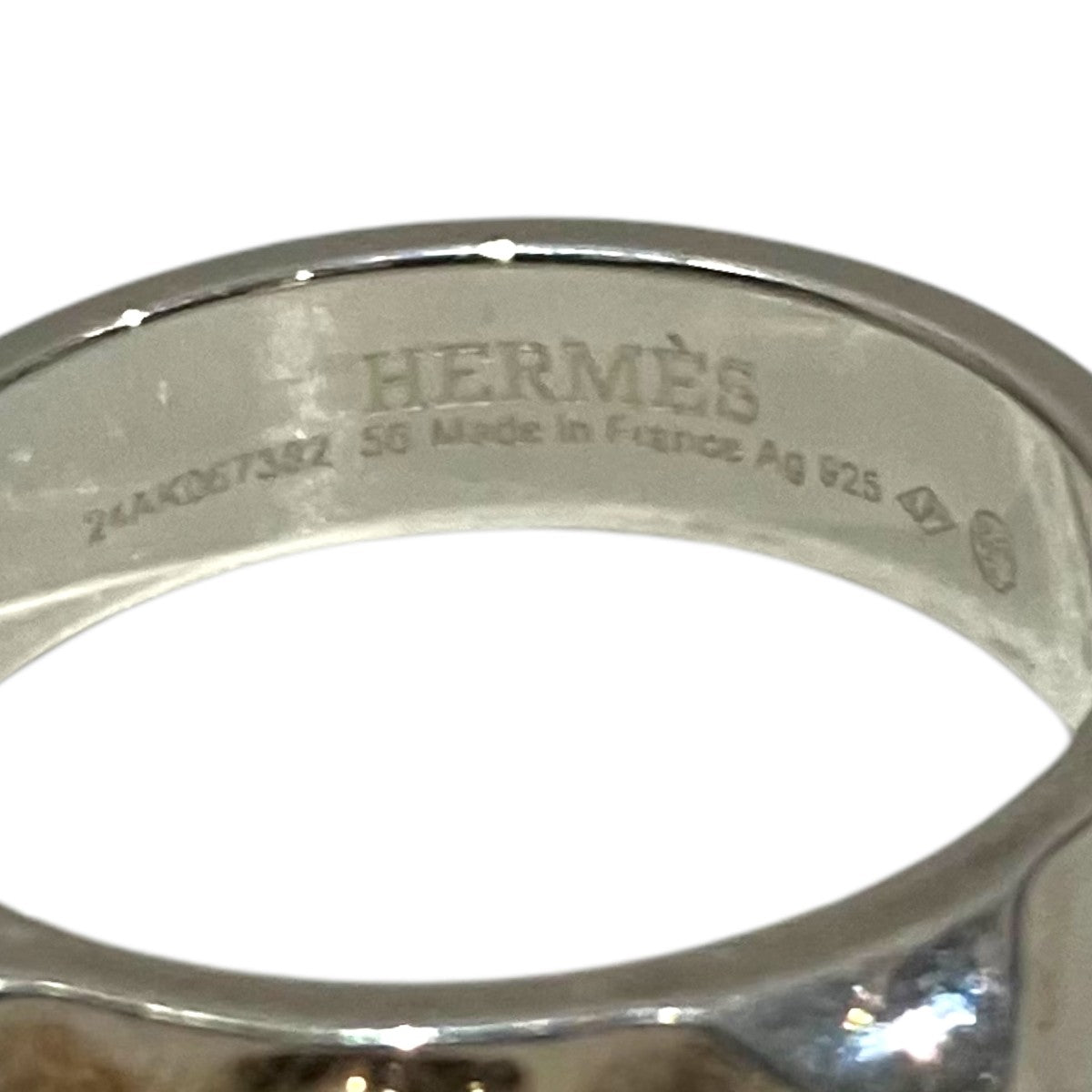 HERMES(エルメス) エクリプスリュバンリング シルバー サイズ 49