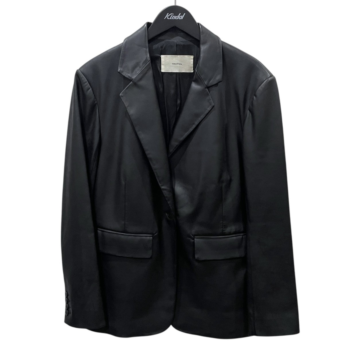 TODAYFUL(トゥデイフル) 23AW エコレザーテイラードジャケット