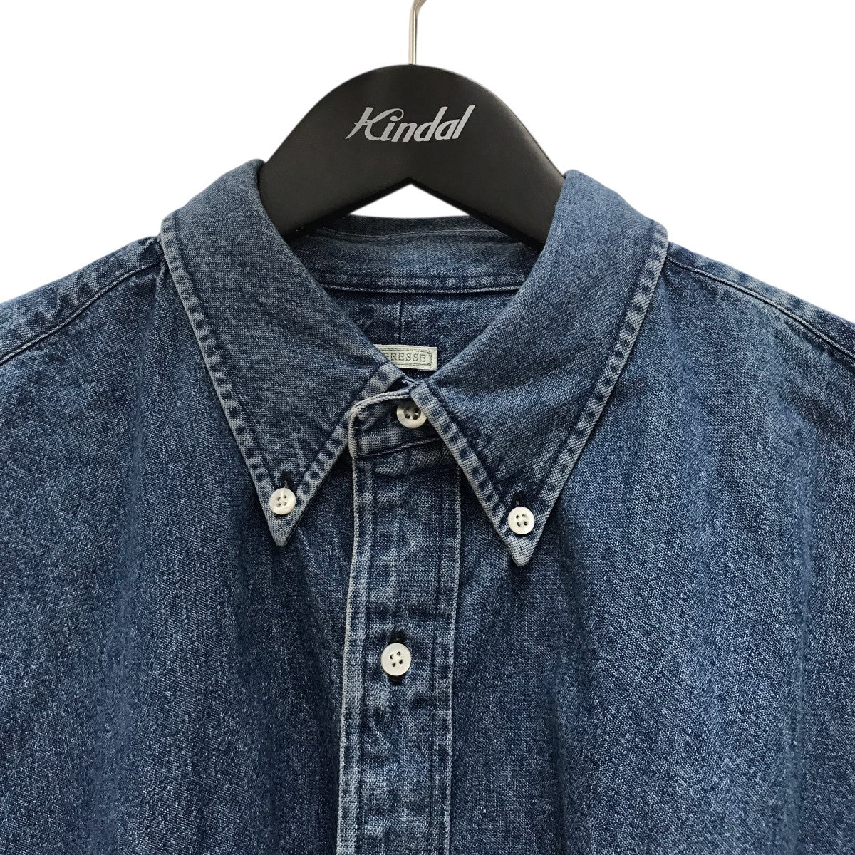 A．PRESSE(アプレッセ) 22AWBD Denim Shirtデニムシャツ22AAP-02-08H