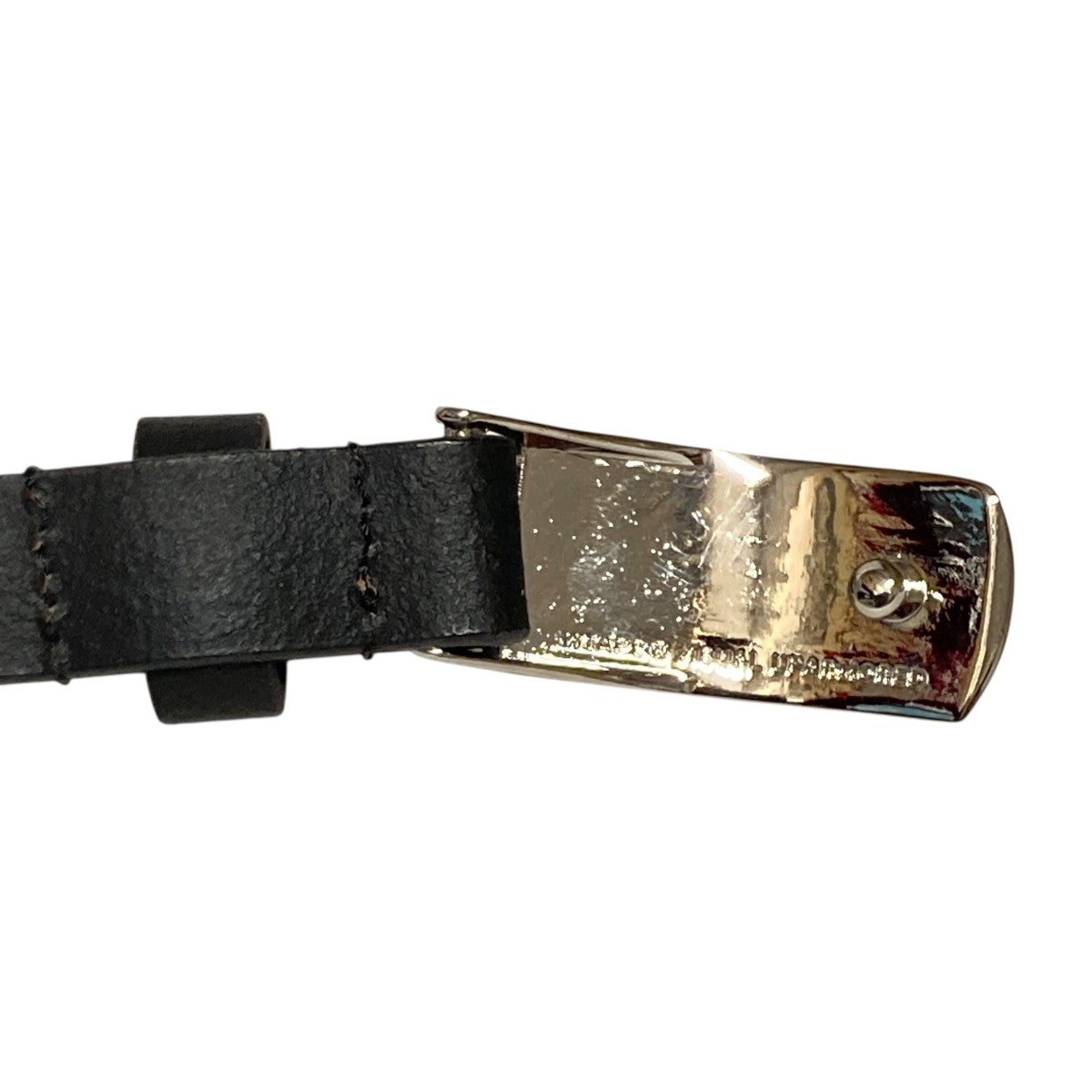 WTAPS(ダブルタップス) 24AWNETA BELT SYNTHETICレザーベルト ブラック