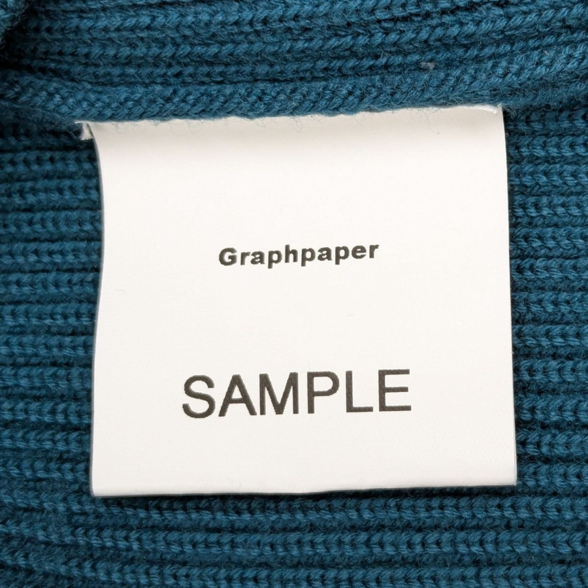 Graphpaper(グラフペーパー) 23AWHigh Density Drivers Knit SAMPLE品