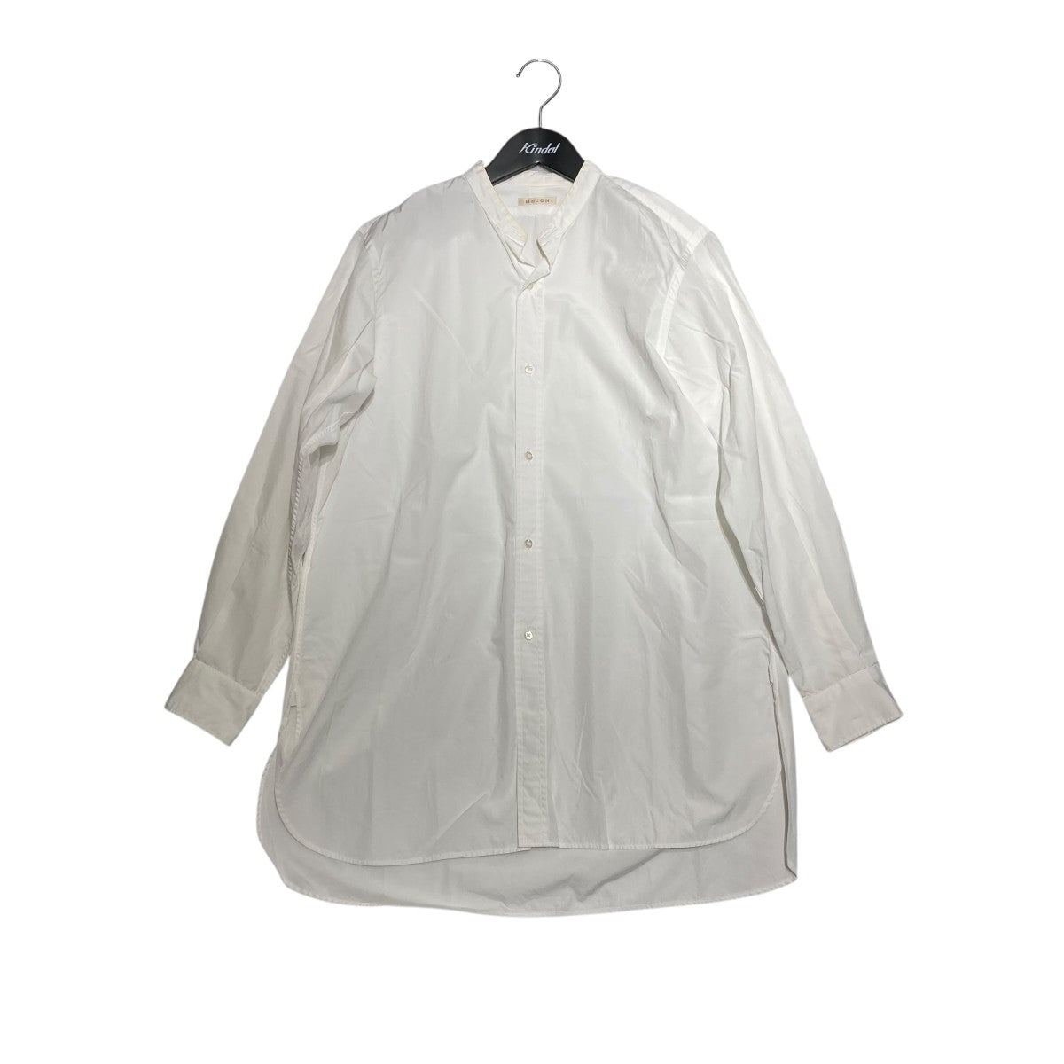 HEUGN(ユーゲン) SHIRT003バンドカラーシャツ ホワイト サイズ 2