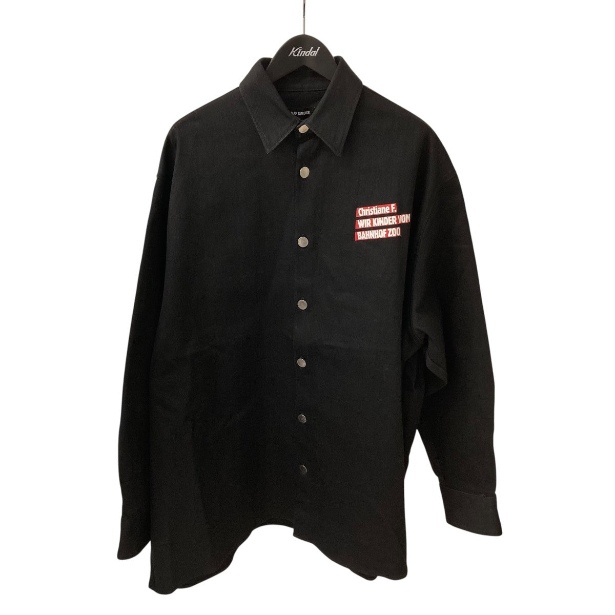 RAF SIMONS(ラフシモンズ) 18AWDENIM EASY FIT SHIRT COUPLEデニム