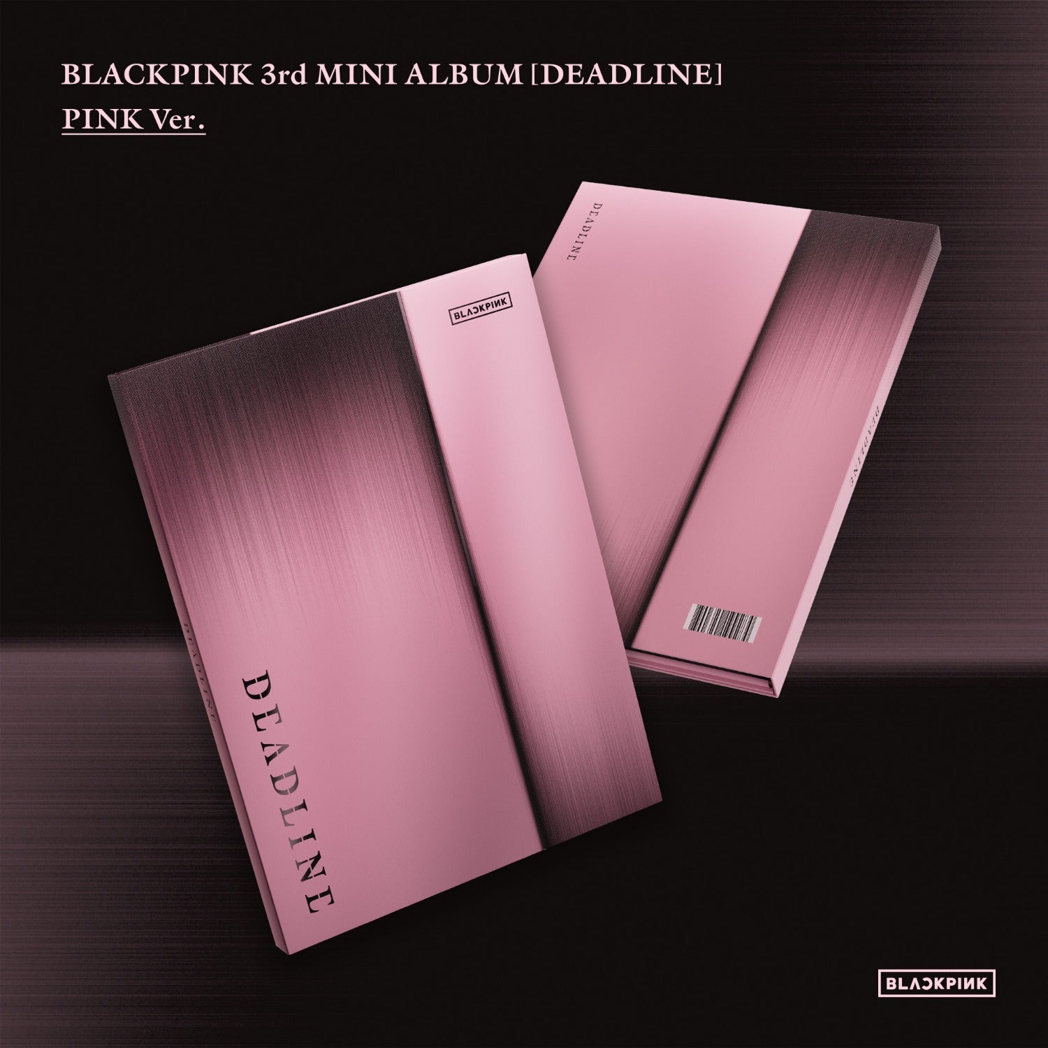 PRE-ORDER] BLACKPINK - DEADLINE (3RD MINI ALBUM) [BLACK VER. OR