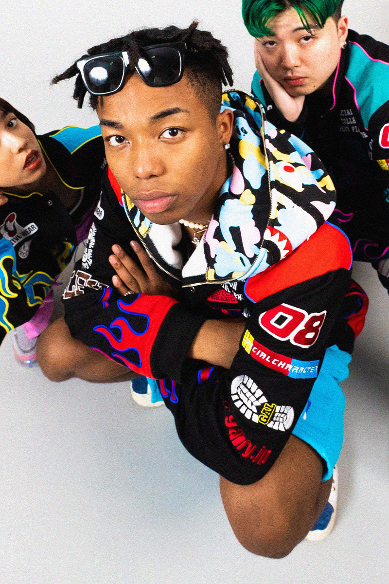 GALFY (ガルフィー) 新 走り屋 JKT BLACK/RED / ロックファッション