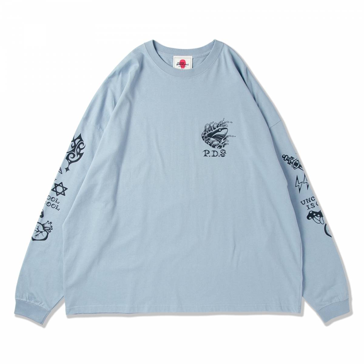 予約商品】PUNK DRUNKERS (パンクドランカーズ) タトゥー鮫人BIGロン