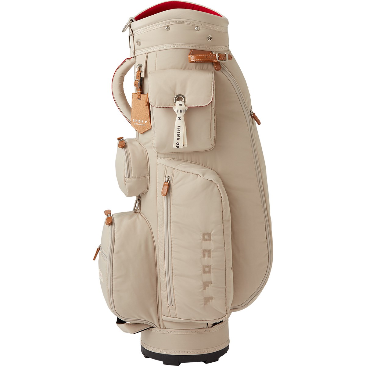 dショッピング |オノフ ONOFF キャディバッグ ベージュ レディス