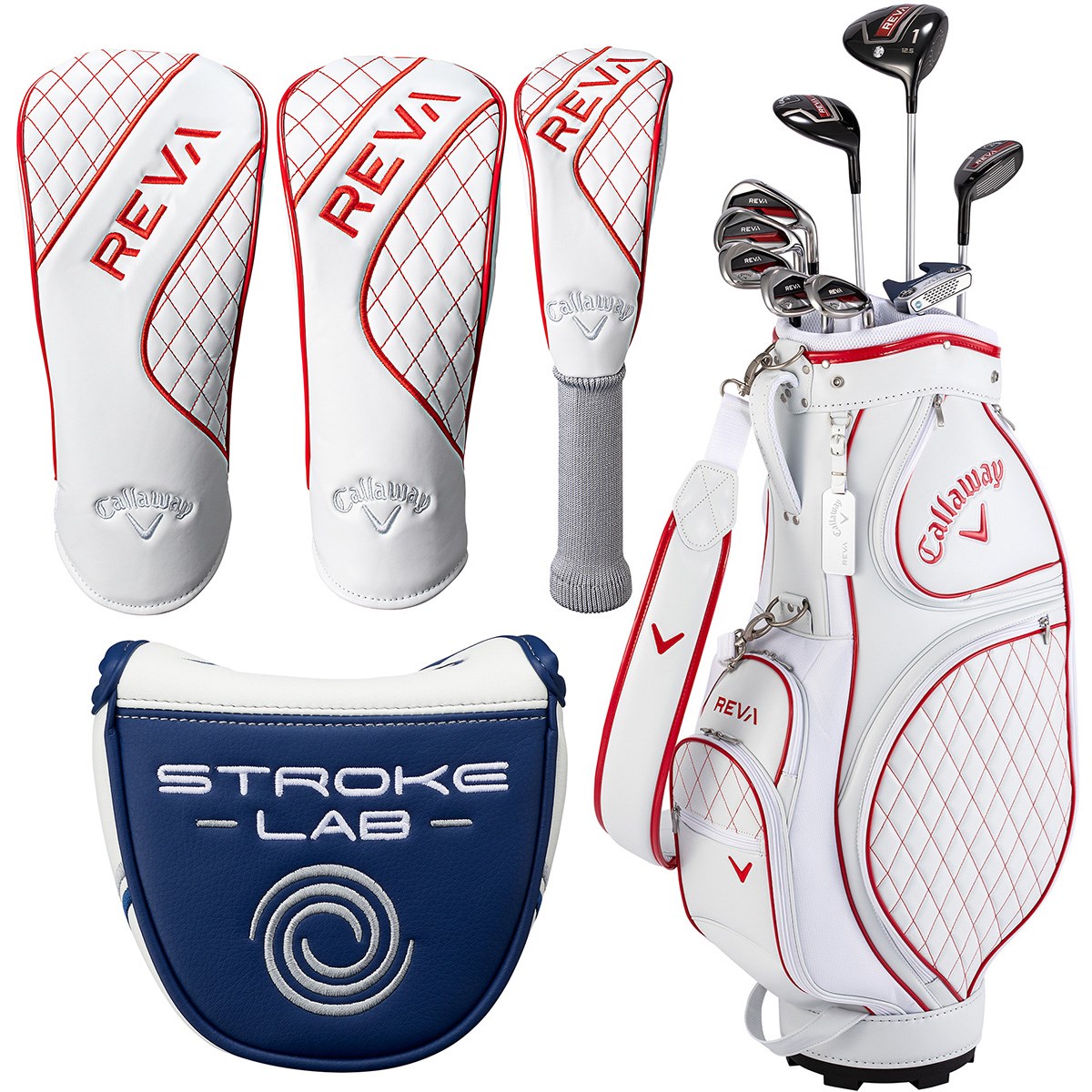 dショッピング |キャロウェイゴルフ REVA レバ クラブセット(9本セット