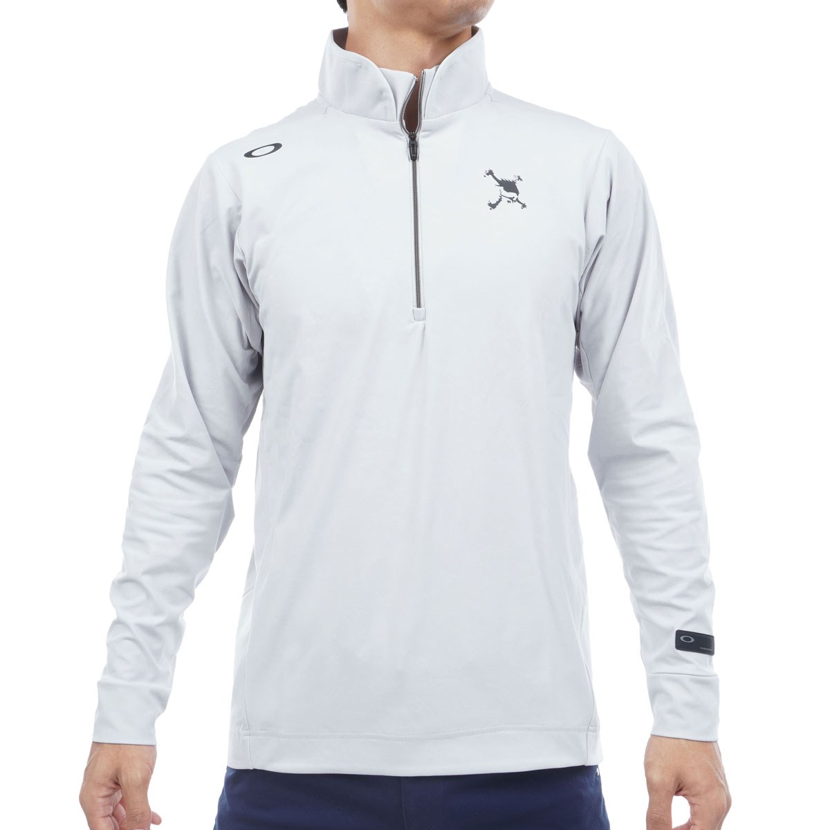 dショッピング |オークリー OAKLEY スカル EMBOSSED モックネック長袖