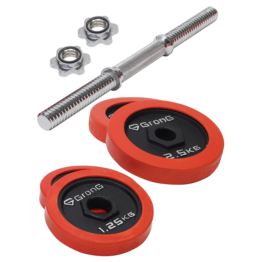 アイアンダンベル セット ラバー付き | グロング公式ショップ