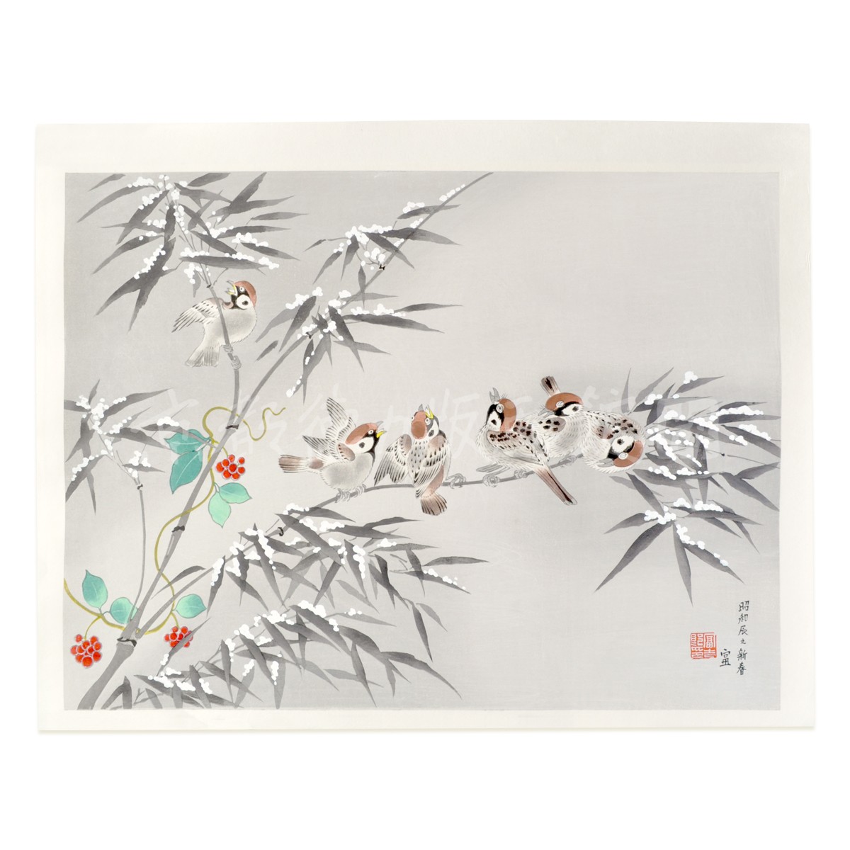 手彫り手摺り木版画｜【公式オンラインショップ】京都徳力版画館｜版画