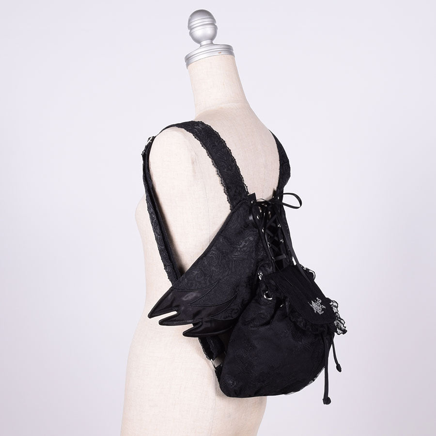 Devil Wing Backpack / BK – h.NAOTO WEBSHOP
