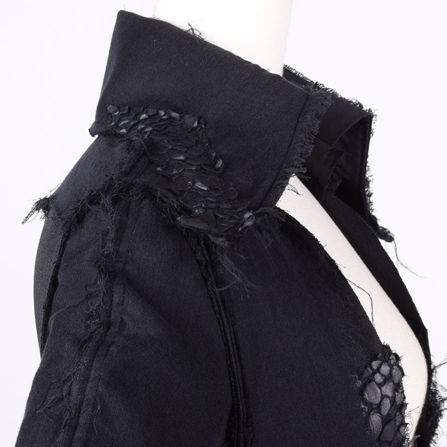 Cursed Abyss Swallowtail Jacket – h.NAOTO WEBSHOP