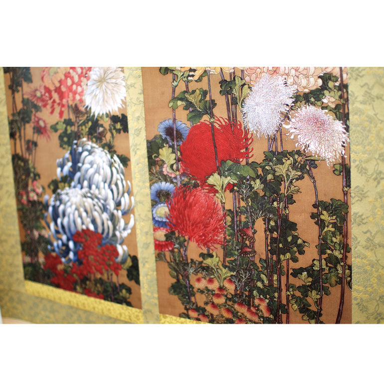 かけ軸「菊」 – Shop of Hokusai ｜ 北斎館ネットショップ