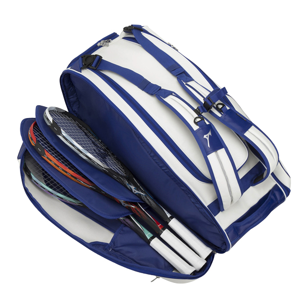 ミズノ バッグ ]ラケットバッグ TOUR09g ラケット9本収納可 63GD3002