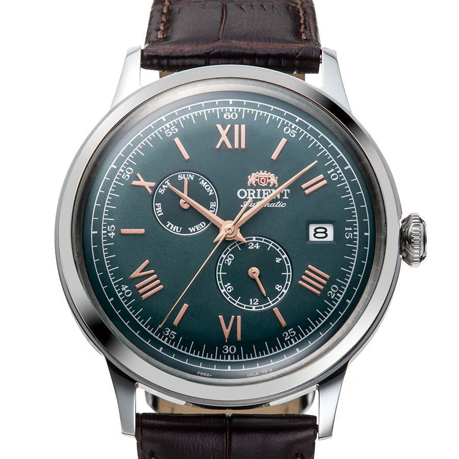 オリエント バンビーノ RN-AK0703E メンズ 機械式 自動巻き グリーン