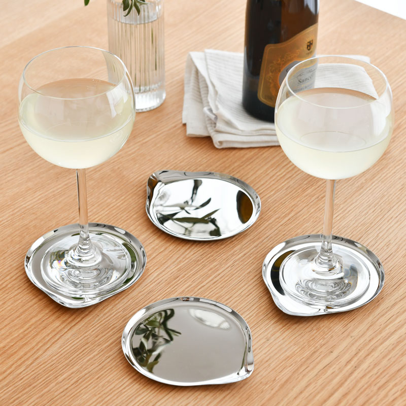 楽天市場】ジョージジェンセン ワインコースター Georg Jensen 4枚