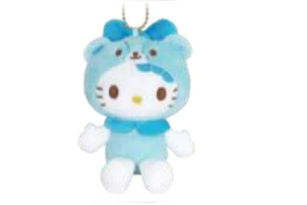 楽天市場】サンリオキャラクターズ マスコットキーホルダーブルー 青