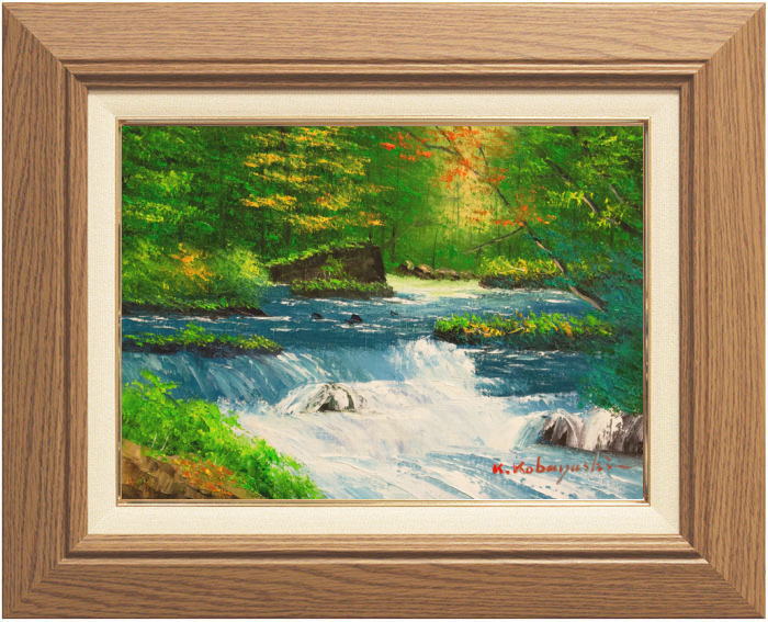 楽天市場】小林幸三 「 焼岳 」 油絵 油彩画 F10 ( 10号 ) : 内田画廊