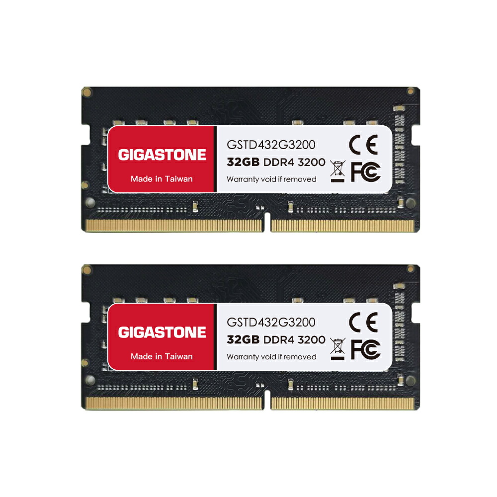楽天市場】【メモリ DDR4】GIGASTONE 16GBx2枚 (32GB Kit) DDR4