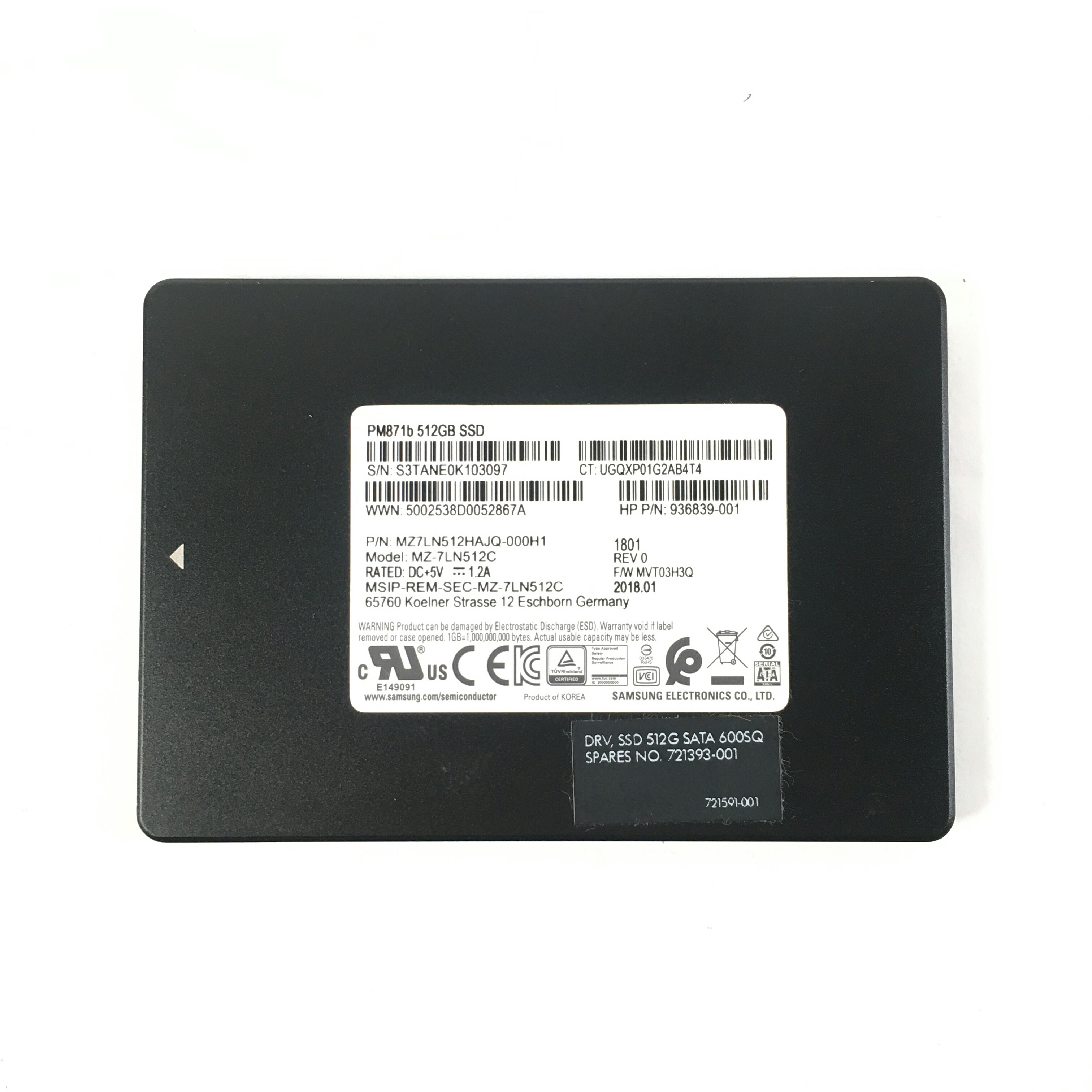 楽天市場】R051-Micron 1300 2.5インチ 256GB SATA SSD 1点 マイクロン
