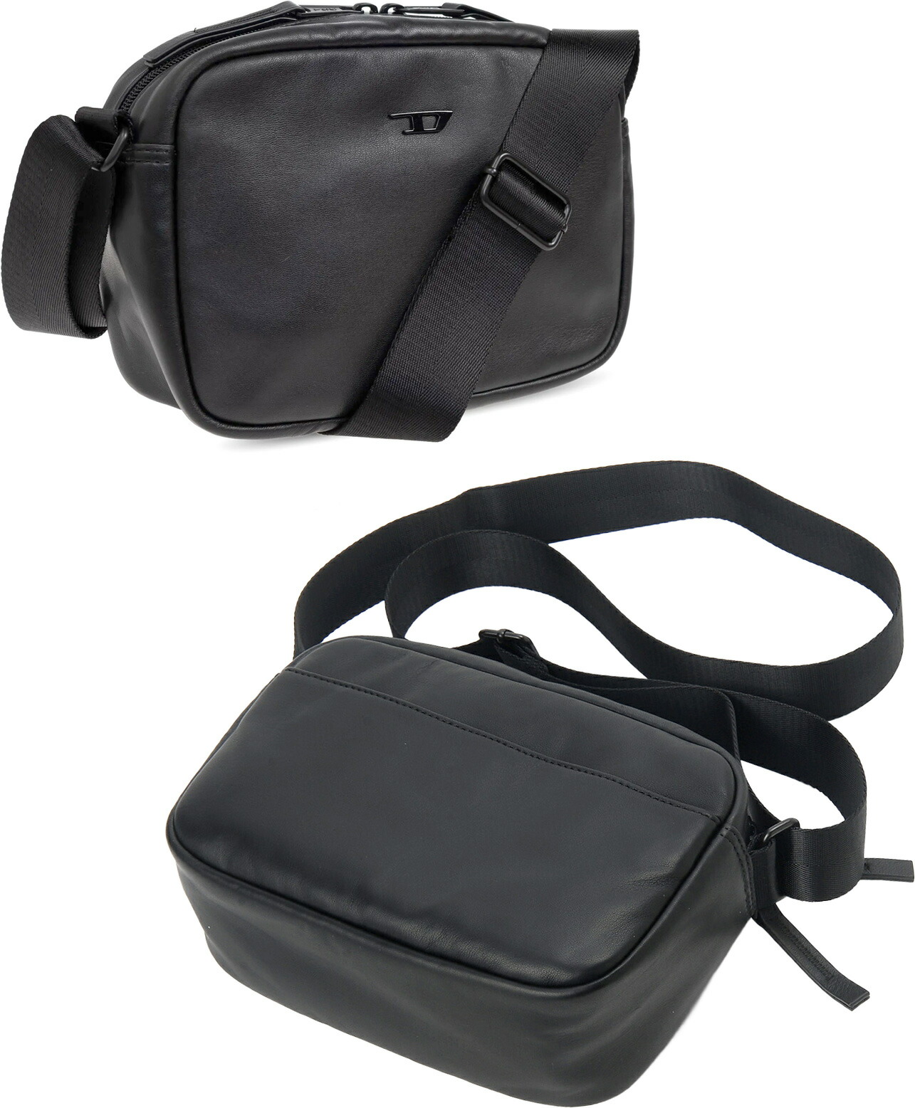 楽天市場】DIESEL ディーゼル ポシェットエンボスDロゴブラック