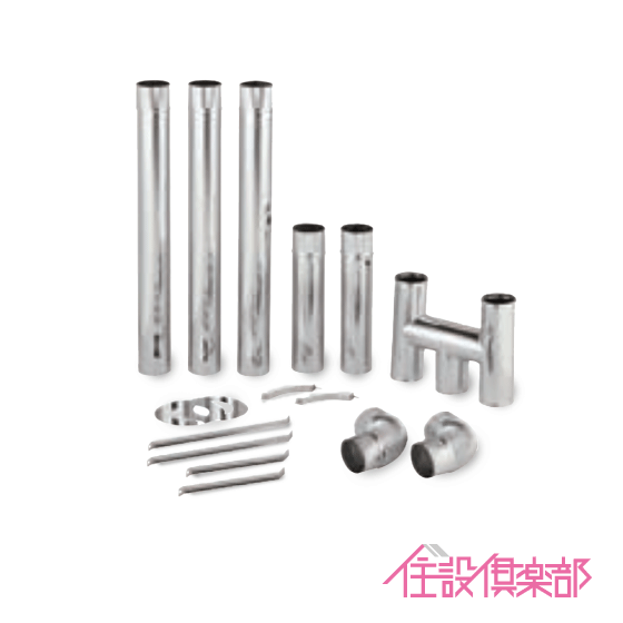 楽天市場】ステンレス 排気筒 150φ 煙突 給湯器・焼却兼用釜用 CHOFU