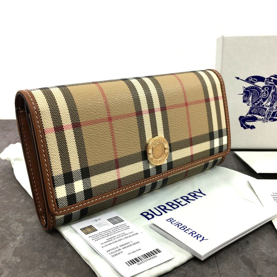 楽天市場】【新品未使用品】【財布】BURBERRY バーバリー ロゴ