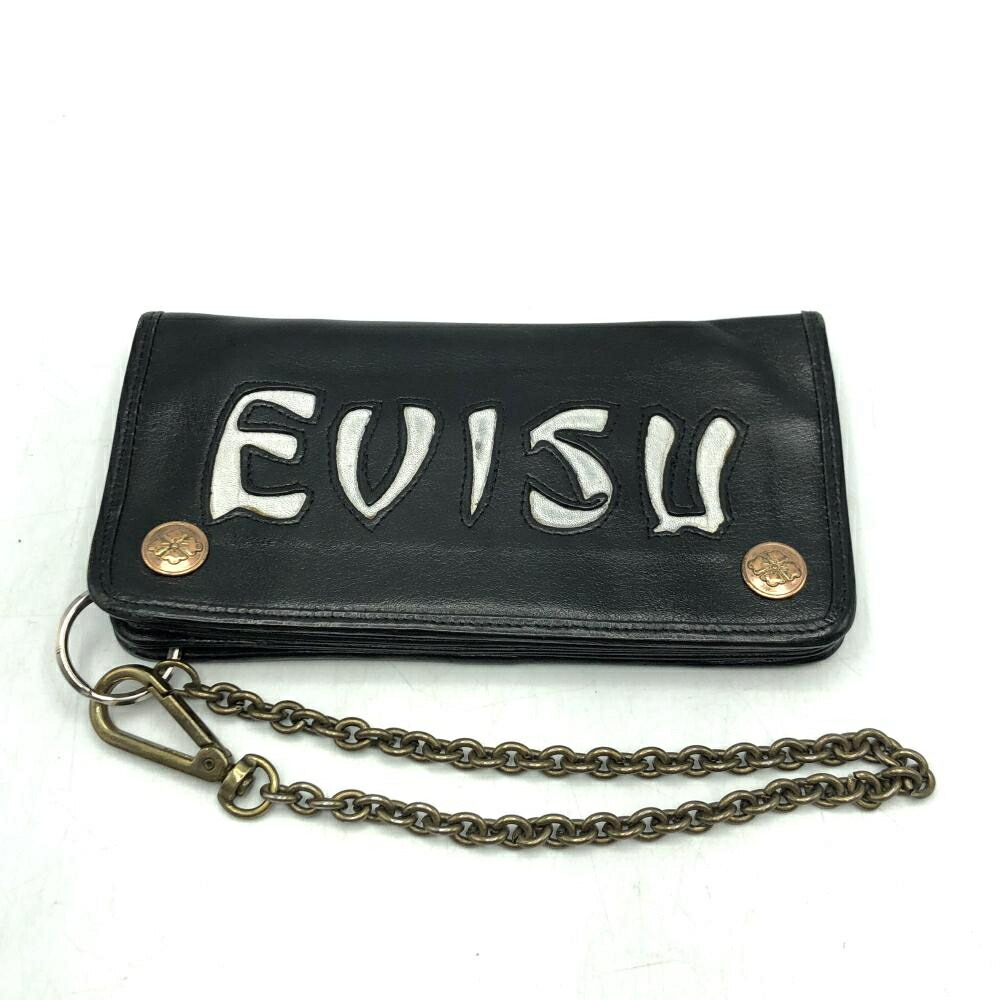 楽天市場】EVISU ド根性ウォレット☆レザーロングウォレット長財布MADE