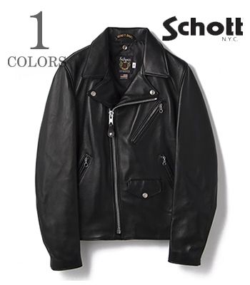 楽天市場】ショット SCHOTT 141 シングルライダース ブラック BIG SIZE