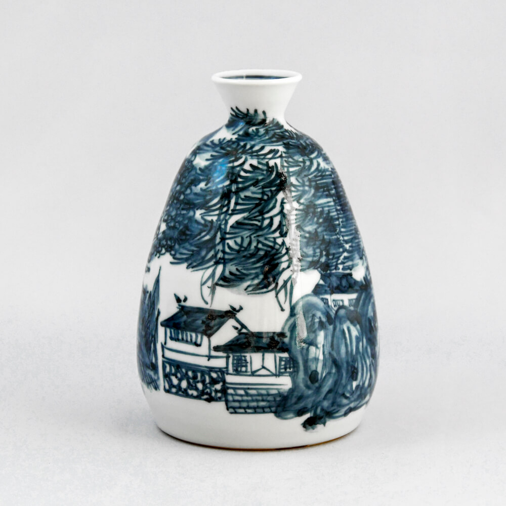 楽天市場】京焼 清水焼 徳利 六齋窯 染付龍 単品 村田幸之助 化粧