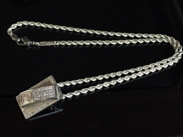 楽天市場】レダシルマ クロスクロスdi ダイヤモンドネックレス