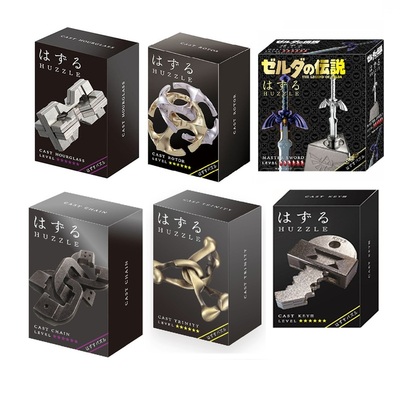 楽天市場】(レベル6) はずる(HUZZLE) キャスト 6種セット 【 知恵の輪