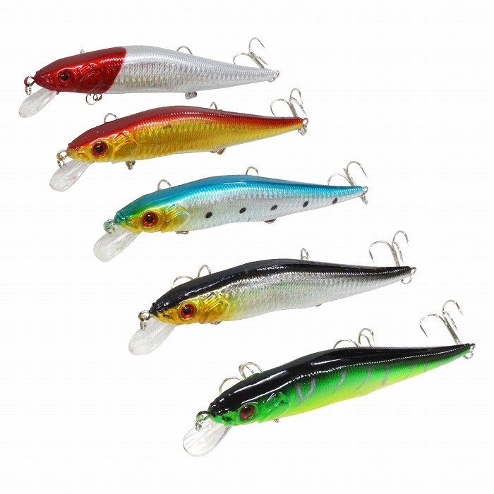 楽天市場】【8個セット】 ハードルアー ルアーセット 10cm/100mm 14g