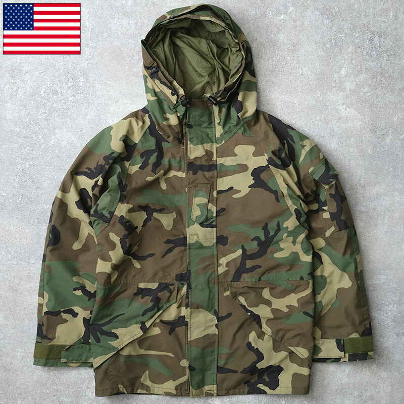 楽天市場】【送料無料】ECWCS パーカー (デジタル迷彩)【ゴアテックス