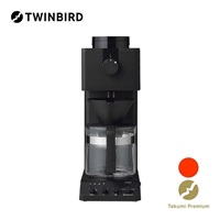 TWINBIRD(ツインバード)全自動コーヒーメーカー 6杯用 ブラック「CM